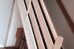 Softwood handrail and balustrades