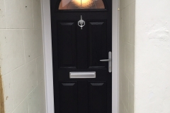 New composite front door