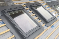 Electric and solar powered velux windows