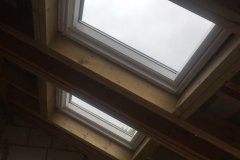 Electriv and solar powered velux windows